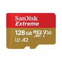 Karta pamięci SanDisk 128GB microSDXC Extreme 190MB/s A2 C10 V30 UHS-I U3