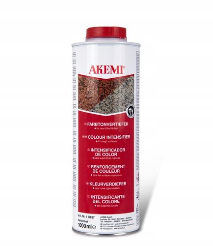 AKEMI IMPREGNAT POGŁĘBIACZ KOLORU DO KAMIENIA PŁOMIENIOWANEGO 1L na Arena.pl