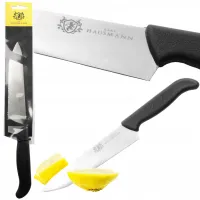 NÓŻ KUCHENNY UNIWERSALNY 18 CM STAL NIERDZEWNA GASTRONOMICZNY SREBRNY OSTRY