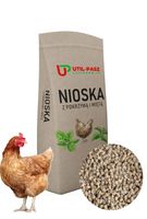 Karma dla kur Util-Pasz Nioska z Pokrzywą i miętą 25 kg