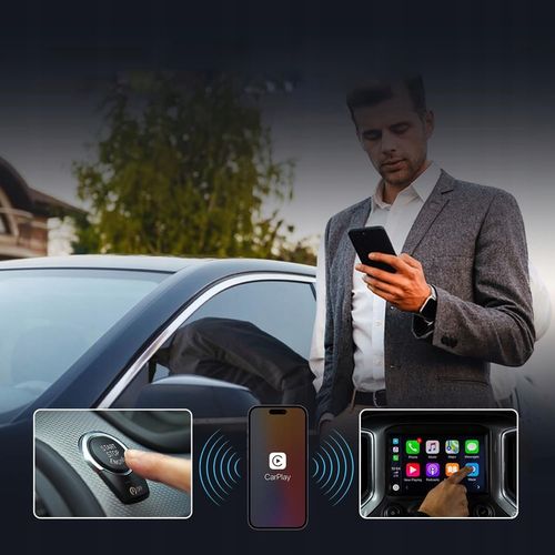 Bezprzewodowy Adapter Mini USB CarPlay do iPhone iOS na Arena.pl