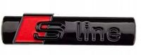Audi S-line naklejka na klapę bagażnika błotnik grill EMBLEMAT S line
