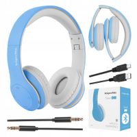 Słuchawki dla dzieci bezprzewodowe Bluetooth KrugerMatz AUX mikrofon