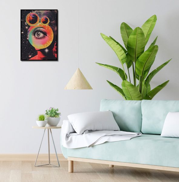 Plakat 40x55cm Oko w Kosmosie zdjęcie 4