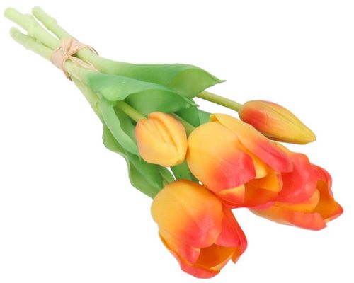 TULIPANY BUKIET TULIPANÓW GUMOWE GUMOWANE JAK ŻYWE na Arena.pl