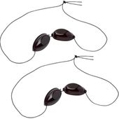 Zestaw 2x iGoggles Okulary Ochronne Do Solarium UVA UVB