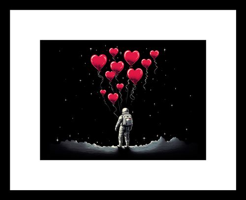 Plakat 18x13cm Astronauta Własnych Celi na Arena.pl
