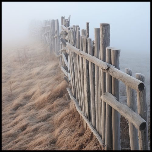 Plakat 90x90cm Mgła nad Wydmami na Arena.pl