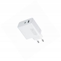 Szybka ładowarka 45W sama kostka 2 wejścia do LG K51S