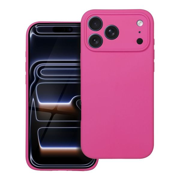 Futerał SILICONE 2mm do IPHONE 17 Pro Max róż zdjęcie 1