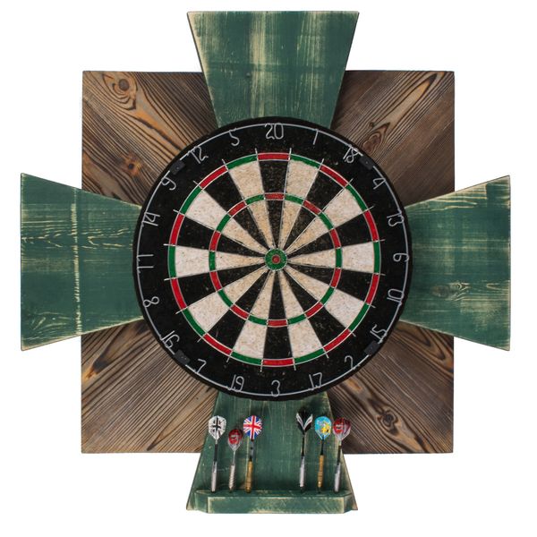 Tablica Drewniana John Paddle do Darta Order Forest Green zdjęcie 1