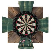 Tablica Drewniana John Paddle do Darta Order Forest Green