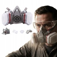 MASKA LAKIERNICZA PÓŁMASKA KOMPLET ZESTAW Z FILTRAMI 6200 QSKY ORYGINAŁ