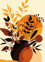 Plakat 40x55cm Bukiet Owoców