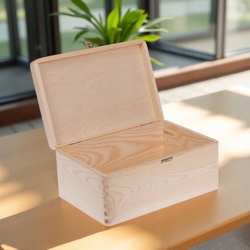 SKRZYNKA DREWNIANA PUDEŁKO Kufer Pojemnik 30x20 ORGANIZER DO DOMU DECOUPAGE na Arena.pl