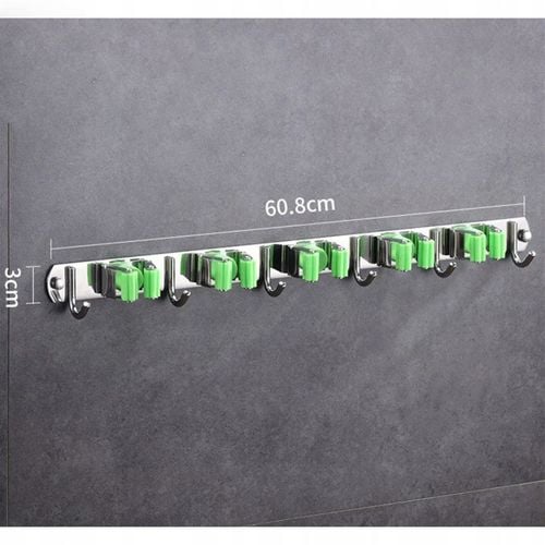 5X UCHWYT NA MOPA MIOTŁE WIESZAK NA MOP KIJ ŁOPATE LISTWA NA NARZĘDZIA na Arena.pl