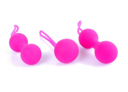 Kulki-Silicone Kegal Balls Set - Pink na Arena.pl