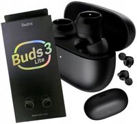 Słuchawki bezprzewodowe dokanałowe Xiaomi Buds 3 Lite Czarne