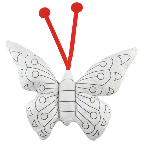 Maskotka do malowania - motylek na Arena.pl