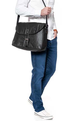 LEE MESSENGER BAG BLACK LB109901 ONE SIZE na Arena.pl