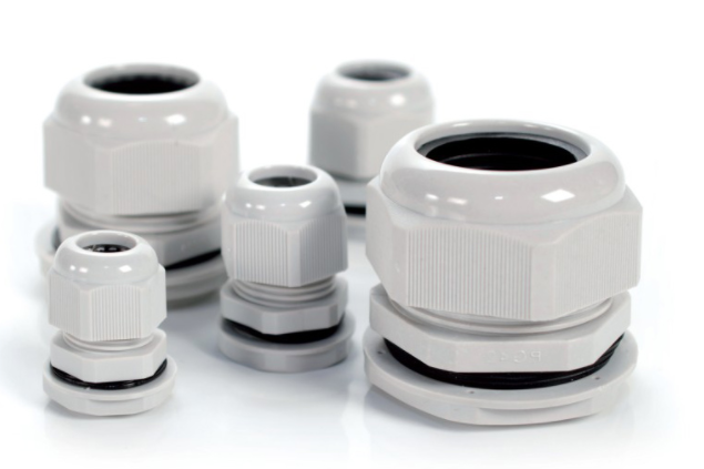 Dławica kablowa z gwintem PG-9 jasnoszary (1szt.) zdjęcie 1