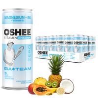 24x OSHEE ZERO Vitamin Hydration Magnez owoce egzotyczne 250 ml