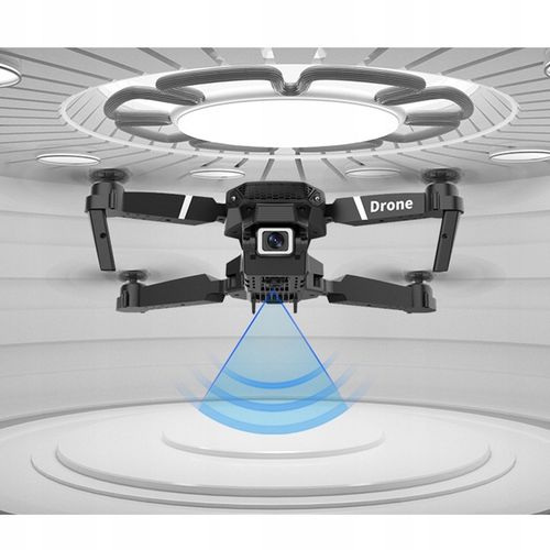 DRON E88 2x KAMERA 4K ZAWIS 200M UNIKANIE PRZESZKÓD WIFI+WALIZKA PILOT ETUI na Arena.pl