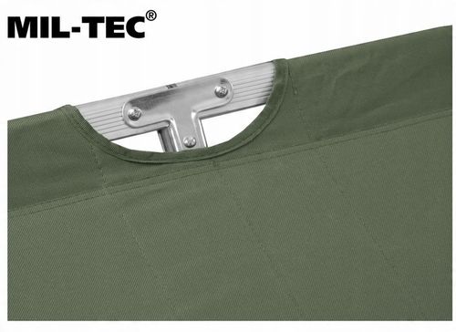 Łóżko turystyczne MIL-TEC KANADYJKA 210X70X42 cm na obóz do 120kg Oliwkowe na Arena.pl