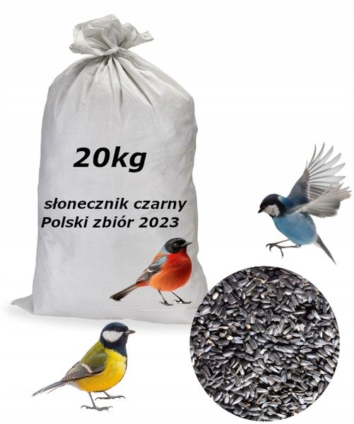 Słonecznik Karma dla ptaków 20 kg zdjęcie 1