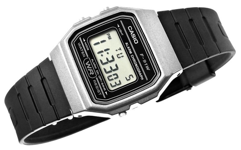 Zegarek Męski CASIO F-91WM-1BDF zdjęcie 4