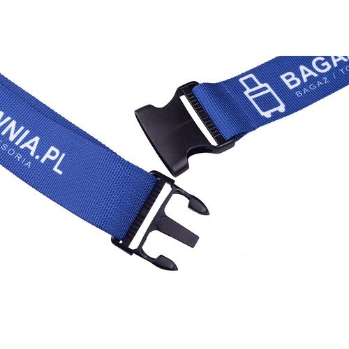 Pas do bagażu KEMER Bagażownia.pl Niebieski na Arena.pl