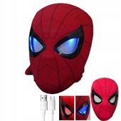 Spiderman MASKA OCZY SĄ RUCHOME SUPER HERO MASKA COSPLAY