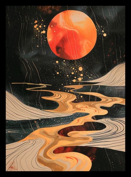 Plakat 20,5x28,4cm Planetarny Taniec zdjęcie 2