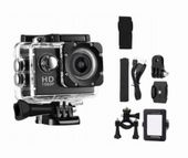 QIKtech KAMERA SPORTOWA wodoodporna FULL HD TYPU GOPRO 1080P 2" czarna