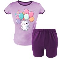 Krótka Piżama dziecięca Kotek