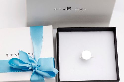 srebrny pierścionek z serduszkiem 12 na Arena.pl