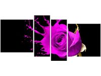 120CM 55 OBRAZ 4 ELEM PLUSK ŚCIENNY