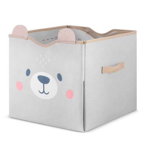 Pojemnik na zabawki i mata NK-408 Nukido - szary na Arena.pl