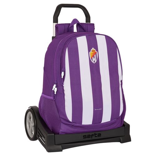Torba szkolna z kółkami Real Valladolid C.F. Fioletowy 32 x 44 x 16 cm na Arena.pl