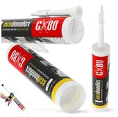Uszczelniacz Akrylowy Biały ECOBONDICX 300 ml CX80 Silikon Uniwersalny Masa