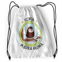 Plecak Sportowy Szkolny Dla Oliwii Córki Dziecka Z Nadrukiem Ze Zdjęciem