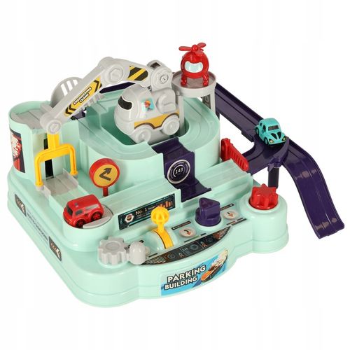 MEGA INTERAKTYWNY TOR PRZESZKÓD WYŚCIGOWY 2 GRACZY POJAZDY + HELIKOPTERY na Arena.pl