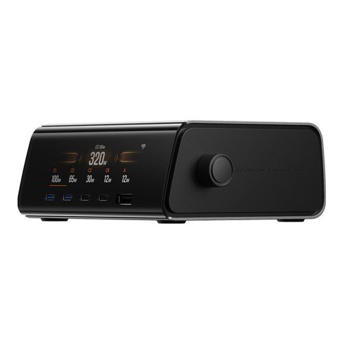 stacja dokująca ecoflow rapid pro 320w, 4xusb-c, 1xusb-a, gan na Arena.pl