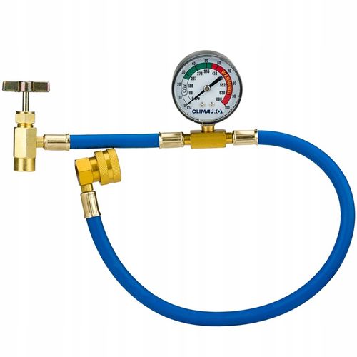 ZESTAW DO NABIJANIA KLIMATYZACJI AUT Z R134a GAZ 4w1 Z USZCZELNIACZEM WĘŻYK na Arena.pl