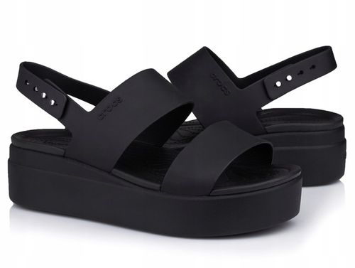 Sandały damskie Crocs Crocband Platforma 206453060 na Arena.pl