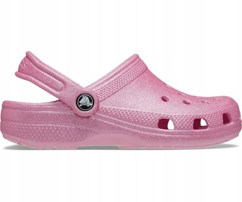 Dziecięce Buty Chodaki Crocs Classic Glitter Kids 206993 Clog 32-33 na Arena.pl