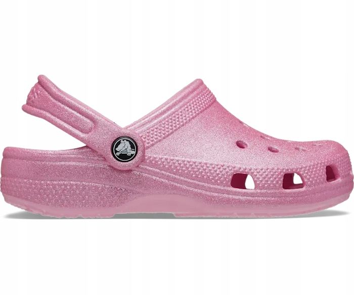 Dziecięce Buty Chodaki Crocs Classic Glitter Kids 206993 Clog 32-33 zdjęcie 3