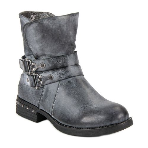 Niebieskie Botki Workery r.39 na Arena.pl