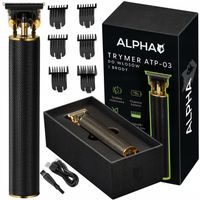 TRYMER DO BRODY MASZYNKA DO WŁOSÓW STRZYŻENIA GOLENIA BARBER GOLARKA ALPHA