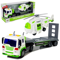 Auto Transporter na Baterie 1:16 z Helikopterem